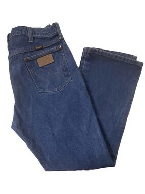 Vintage 1989 Wrangler Jeans Made in USA 36x30 Excellent Condition 100% Cotton